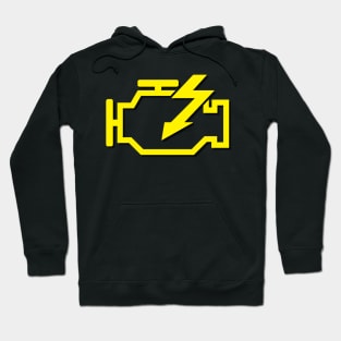 The Goozler Check Engine Light Mechanic auto Repair Hoodie